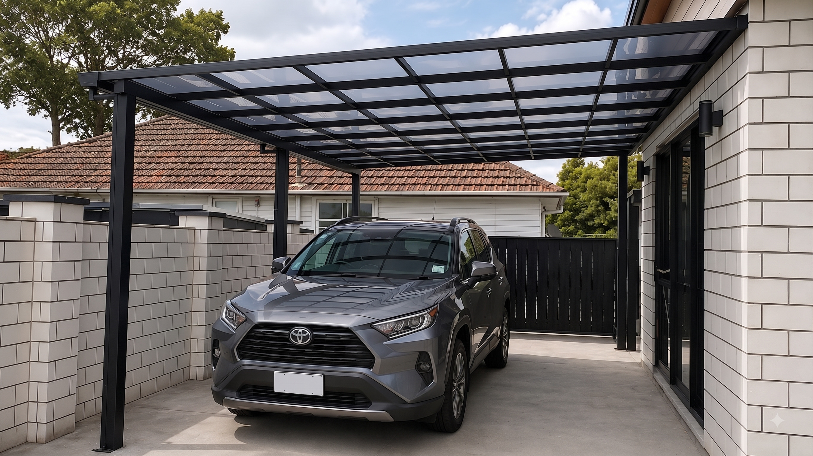 Curved Carport Design