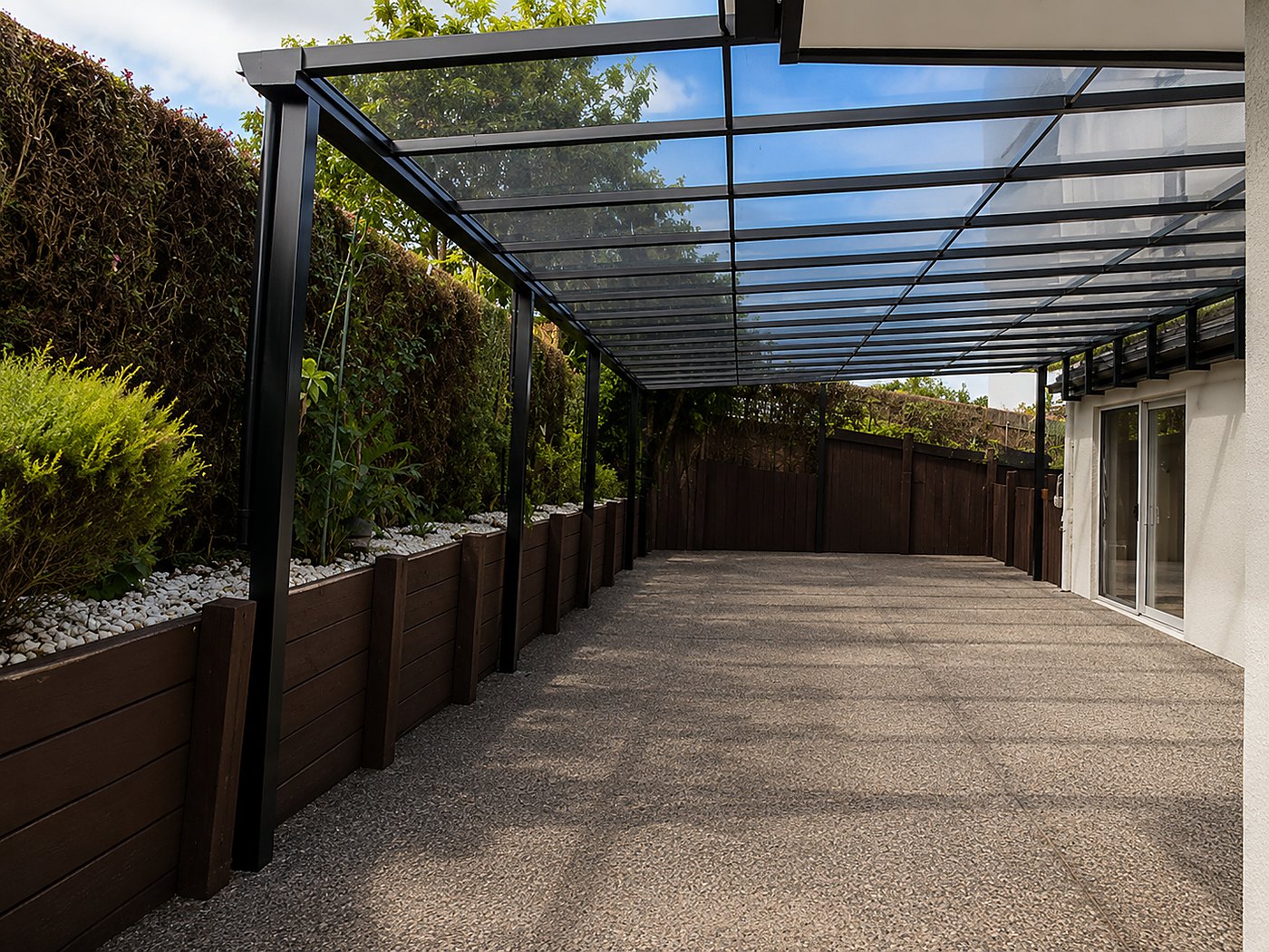 Pergola installation